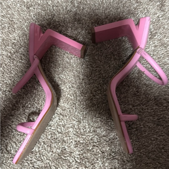 SCHUTZ Pink Strappy Heels - Picture 4 of 5